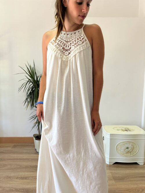 Vestido cádiz beige