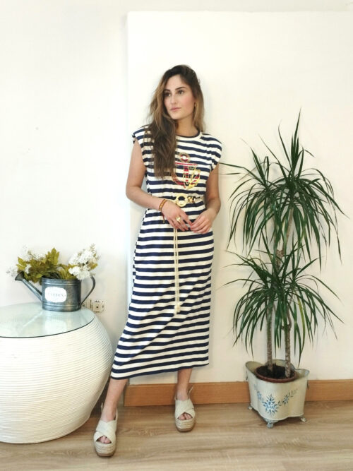 Vestido Navy marino