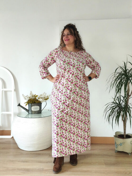 Vestido garden blanco