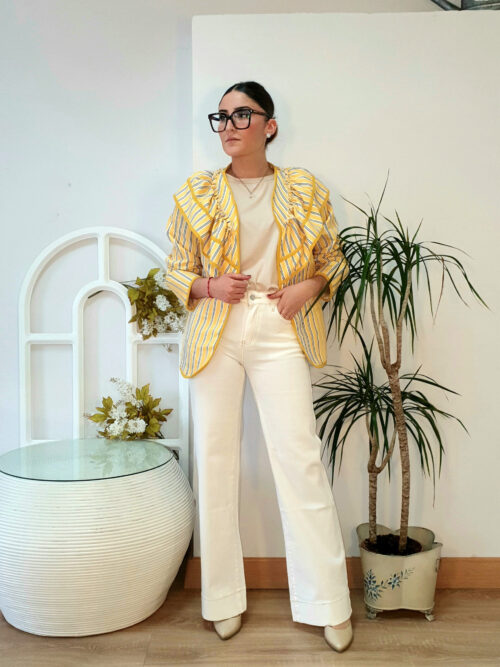 Chaqueta Romantic amarillo