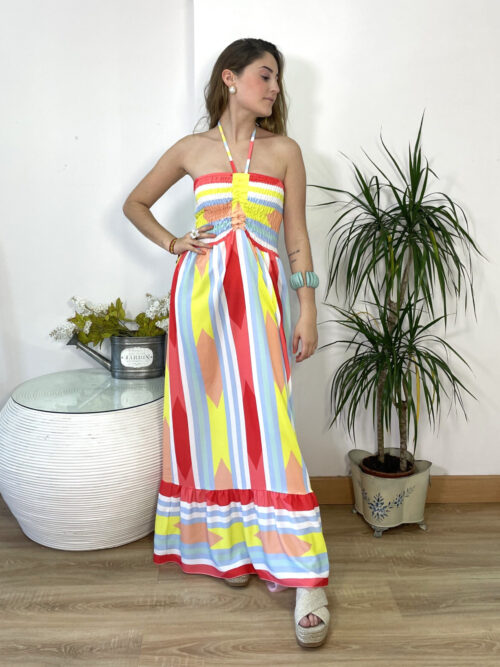 Vestido Marbella Coral