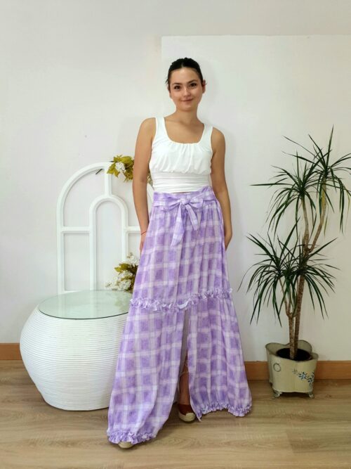 Falda Marla morada