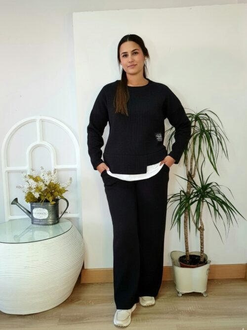 Conjunto Maika negro