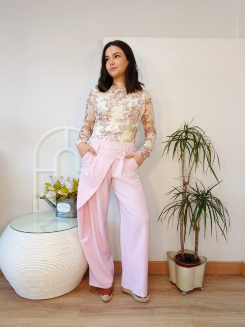 Pantalón Palazzo Soft Pink