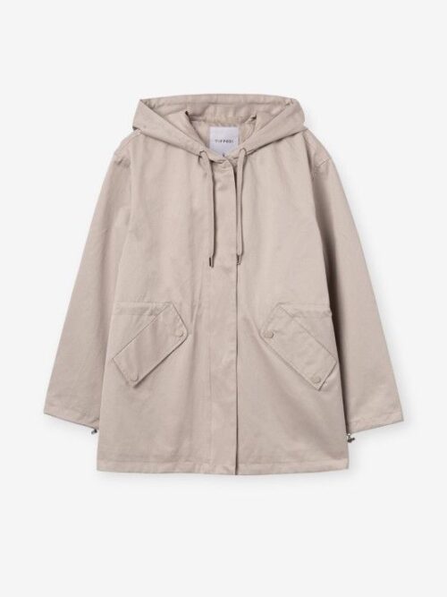 Parka Ligera con Capucha Onix_1 Tiffosi