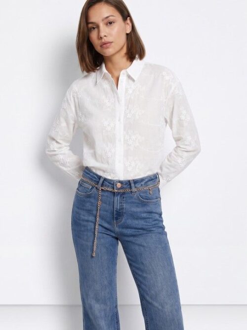 Camisa Bordado Floral Bookly_1V Tiffosi