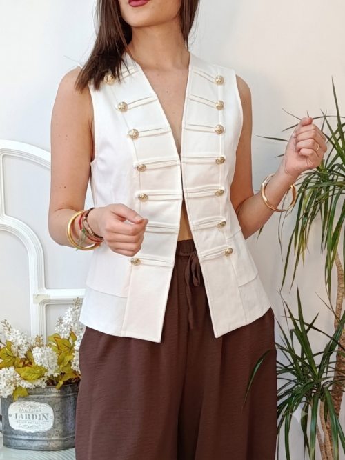 Chaleco Elite Blanco