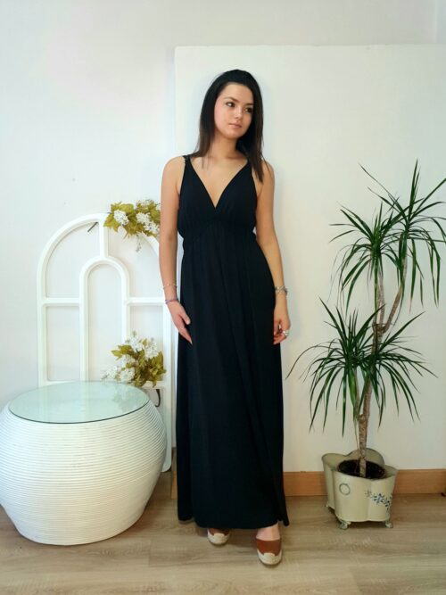 Vestido Grecia Negro