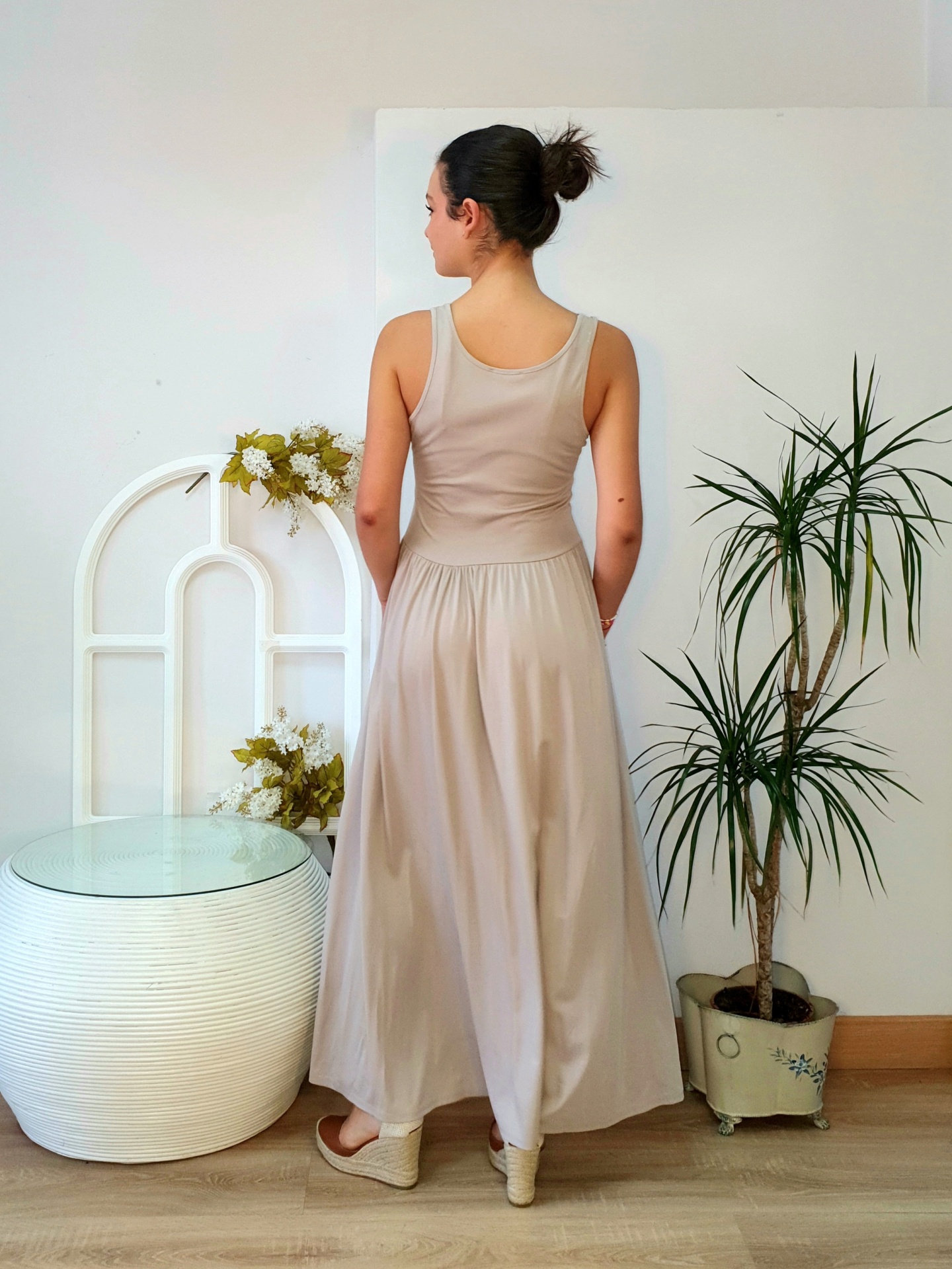 Vestido Muse Beige - Imagen 3