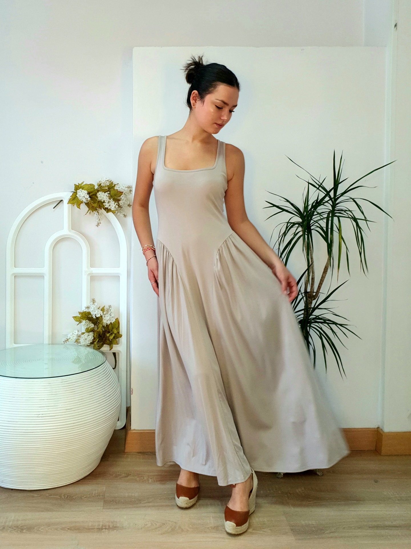 Vestido Muse Beige - Imagen 4