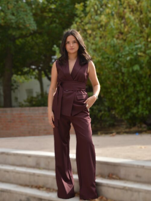 Conjunto Venice Berenjena